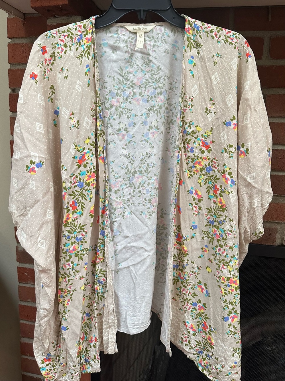 Matilda Jane Cream Floral Lightweight Kimono